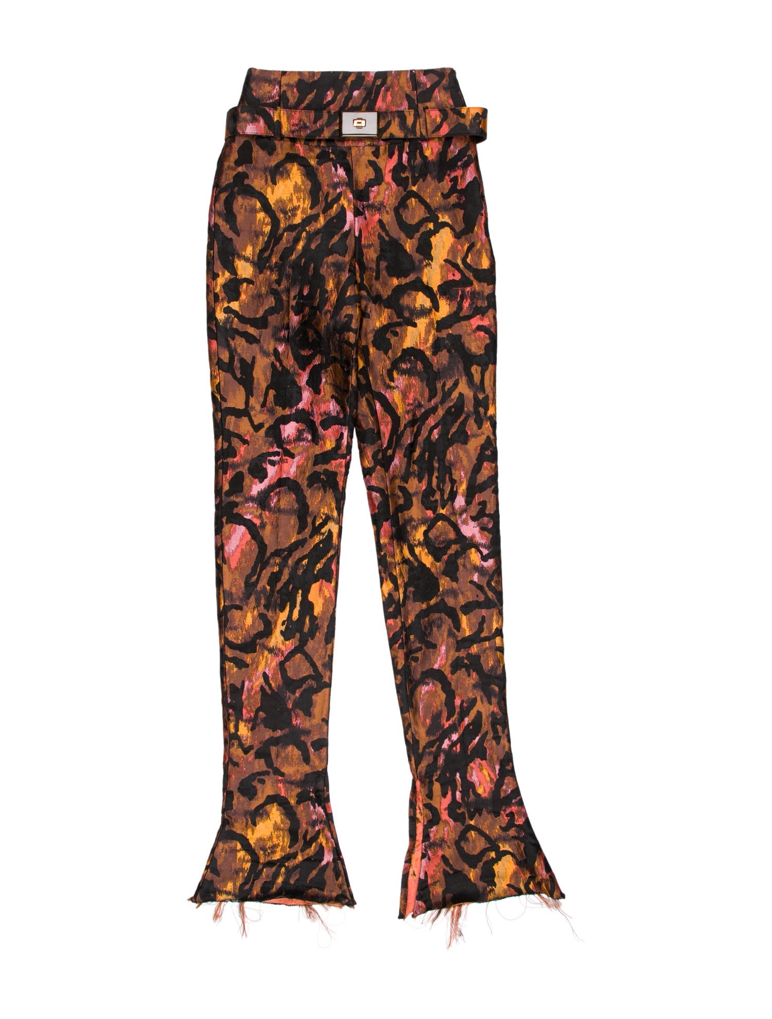 Tom Ford Printed Wide Leg Pants
